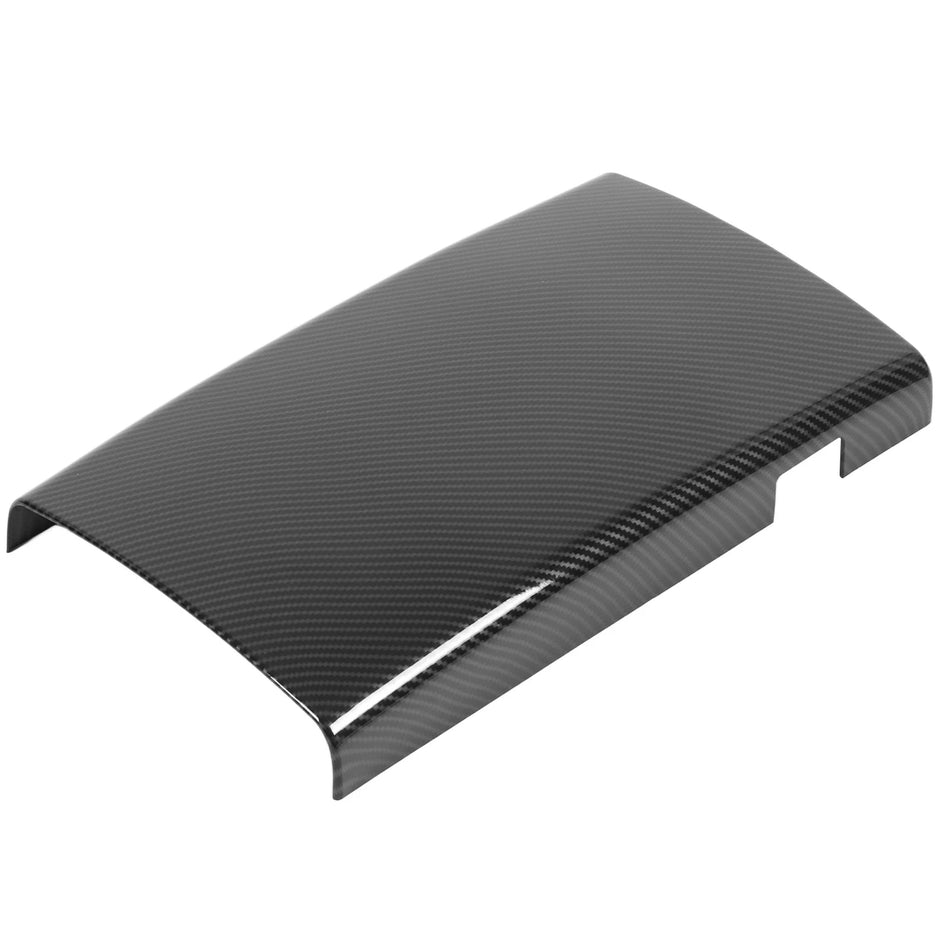 Console Armrest Box Cover for Mercedes Benz S Class W221 2008-2012 Carbon Fibre Style