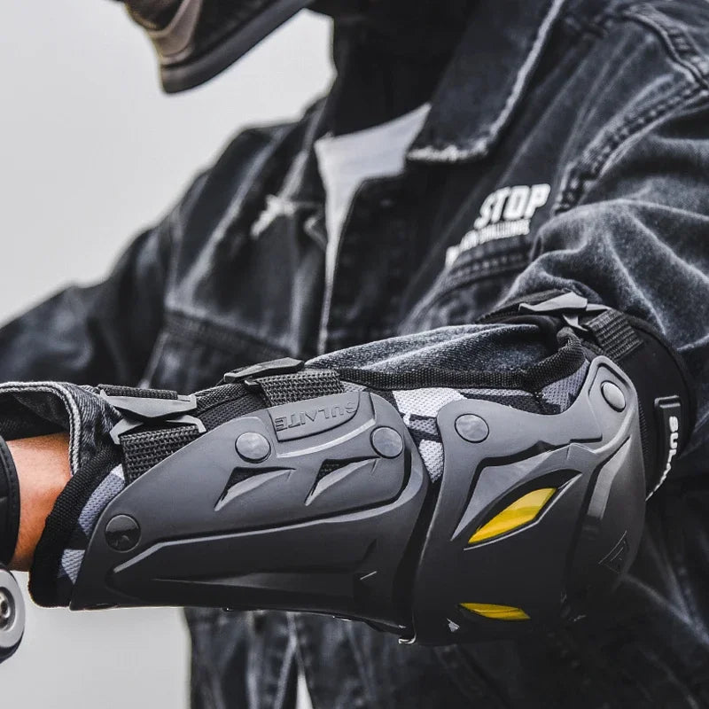 SULAITE Motorcycle Protective Gear Kit: Elbow &amp; Knee Pads