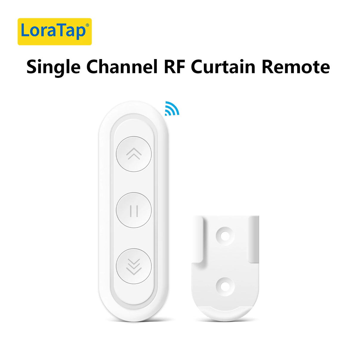 LoraTap Tuya Curtain Switch &ndash; WiFi Enabled With Google Home 1 Channel Remote