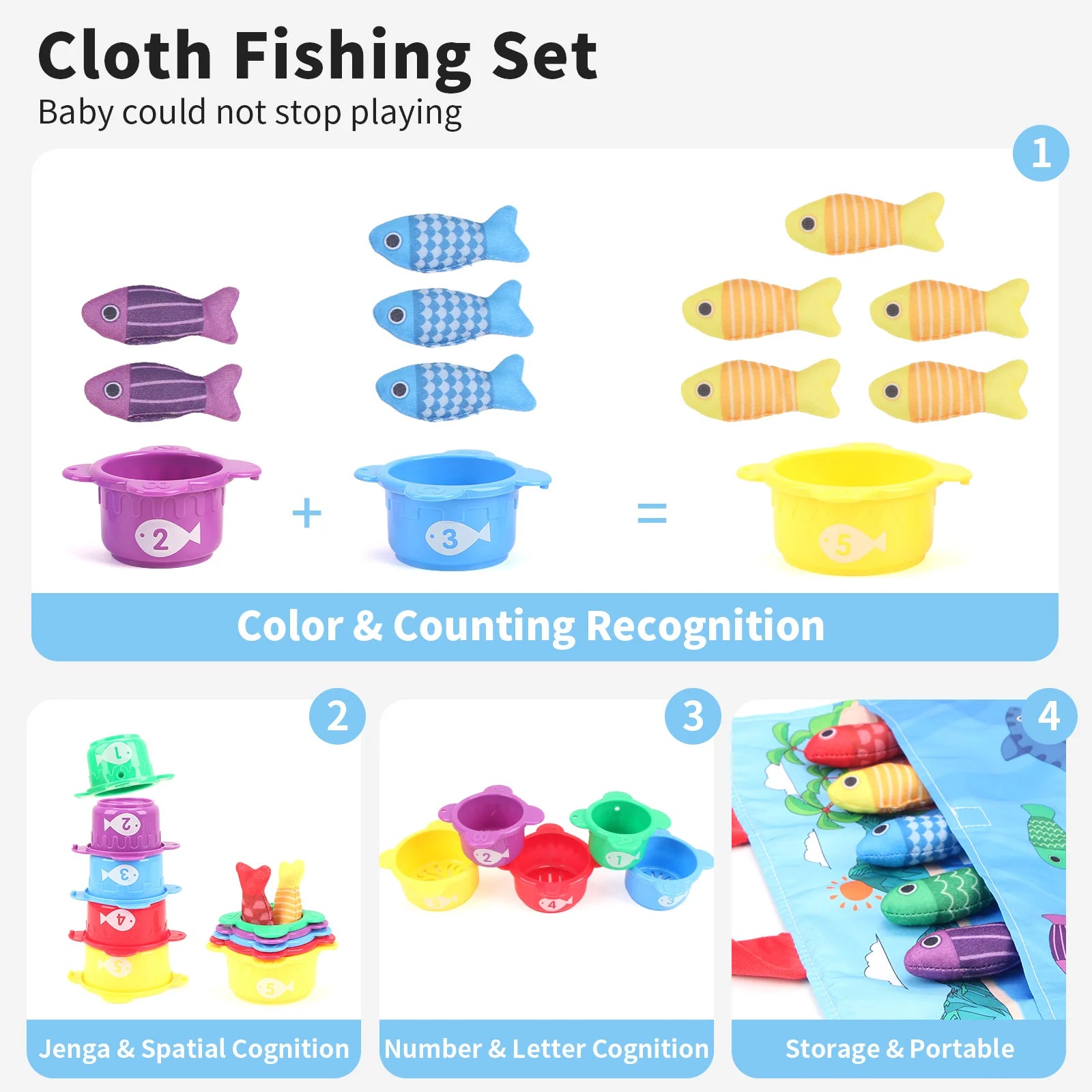 Coolplay Baby Fishing Toys &ndash; Engaging Montessori Play Set