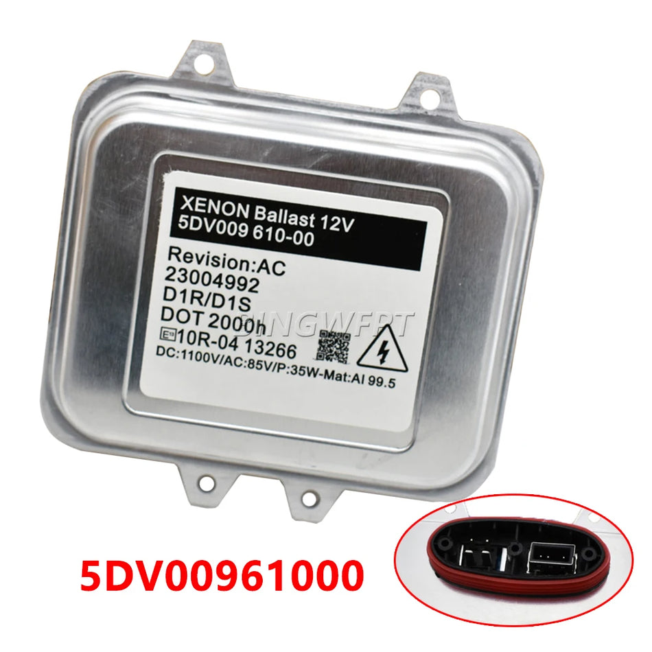 Ballast Xenon Skoda Octavia D1S D1R ECU 5DV009610-00 7PP941597A