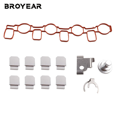 Aluminum Swirl Flap Delete Kit for VW Audi Seat Skoda 2.0 TDI 03L129711AG by InterCyprus Trading Ltd