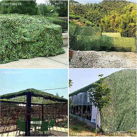 Outdoor Camouflage Hunting Net &ndash; Versatile Garden and Sunshade Solution