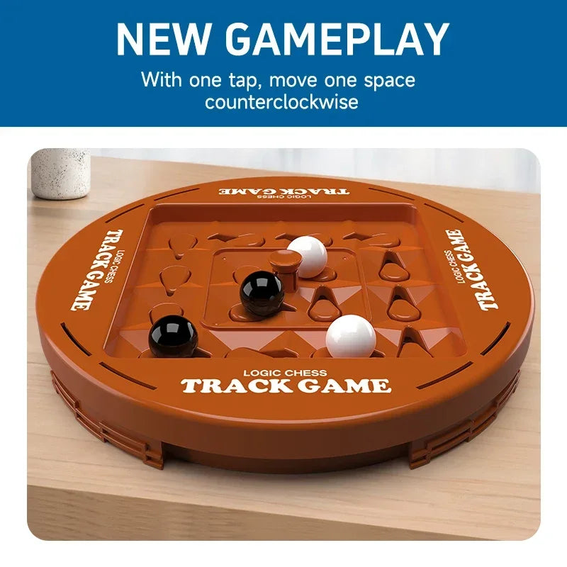 Logická šachová dráha pro dvě hráče, strategická hra, rozvojová hra