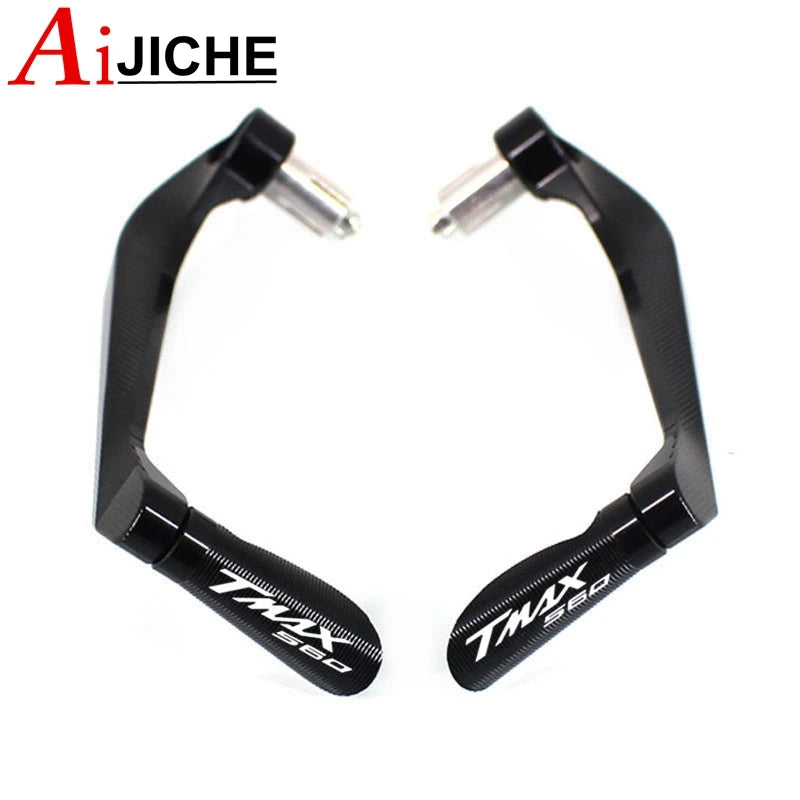 YOLENSE Motorcycle Handlebar Grips Guard for Yamaha Tmax 560 (2019-2023) Black