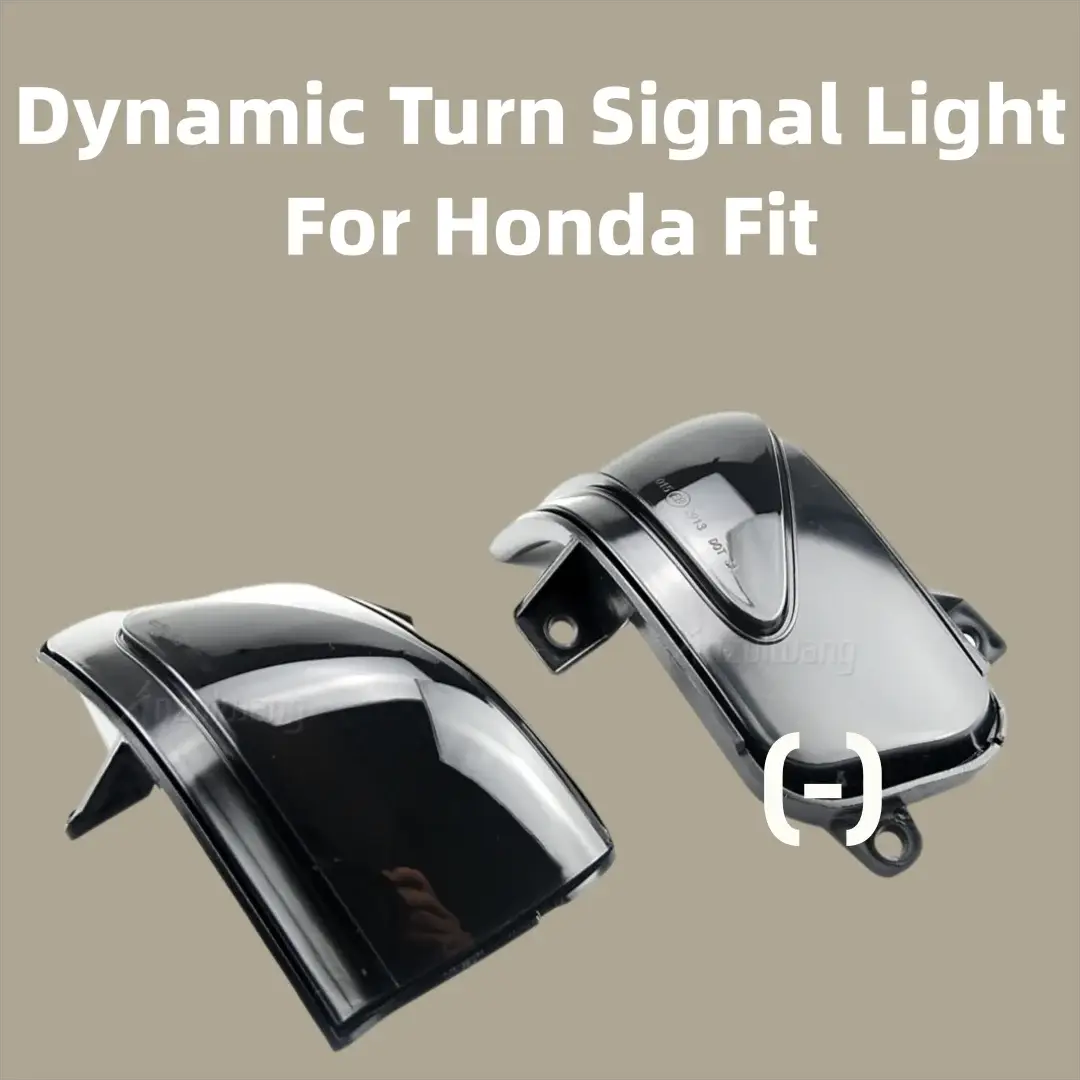 LED Dynamic Turn Signal Lights for Honda Fit Jazz GE 2009-2014 by InterCyprus Trading Ltd