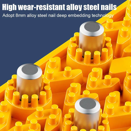 Car Snow Chains &ndash; Heavy Duty Anti Skid Performance Pro Plus