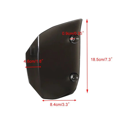 Motorcycle Side Widened windshield for PAN AMERICA 1250 S PA1250 2021 by InterCyprus Trading Ltd