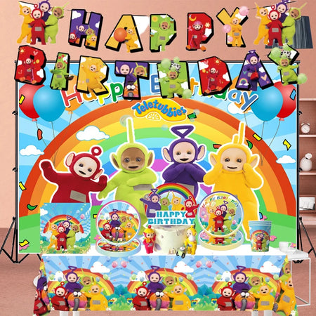 Tinky Winky Birthday Party Decoration Set