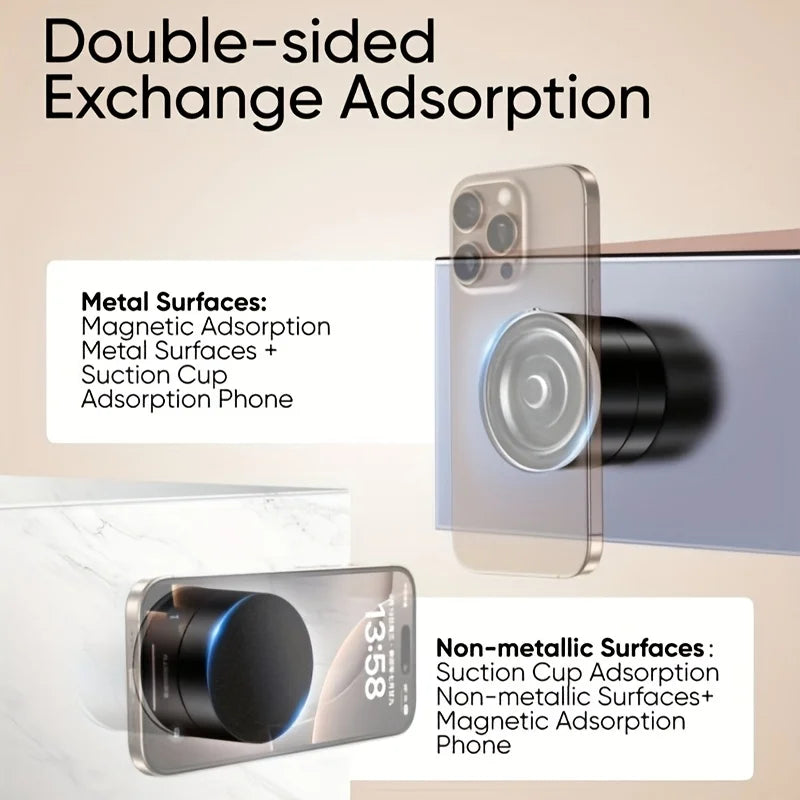 Vacuum Magnetic Cup Stand &ndash; Foldable Retractable Design