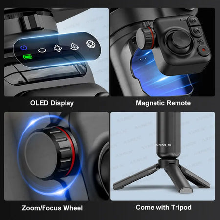 Handheld Stabilizer M02 &ndash; Smooth 3 Axis Motion Control