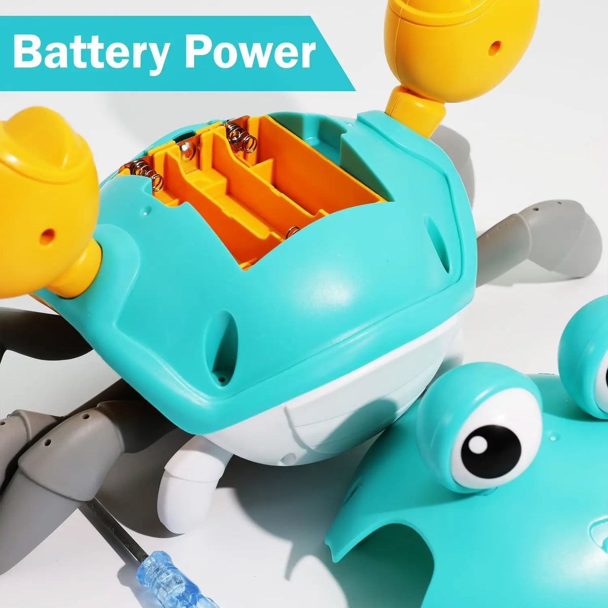 Interactive Musical Electric Crab Toy for Toddlers - Crawling, Educational &amp; Fun Christmas Gift