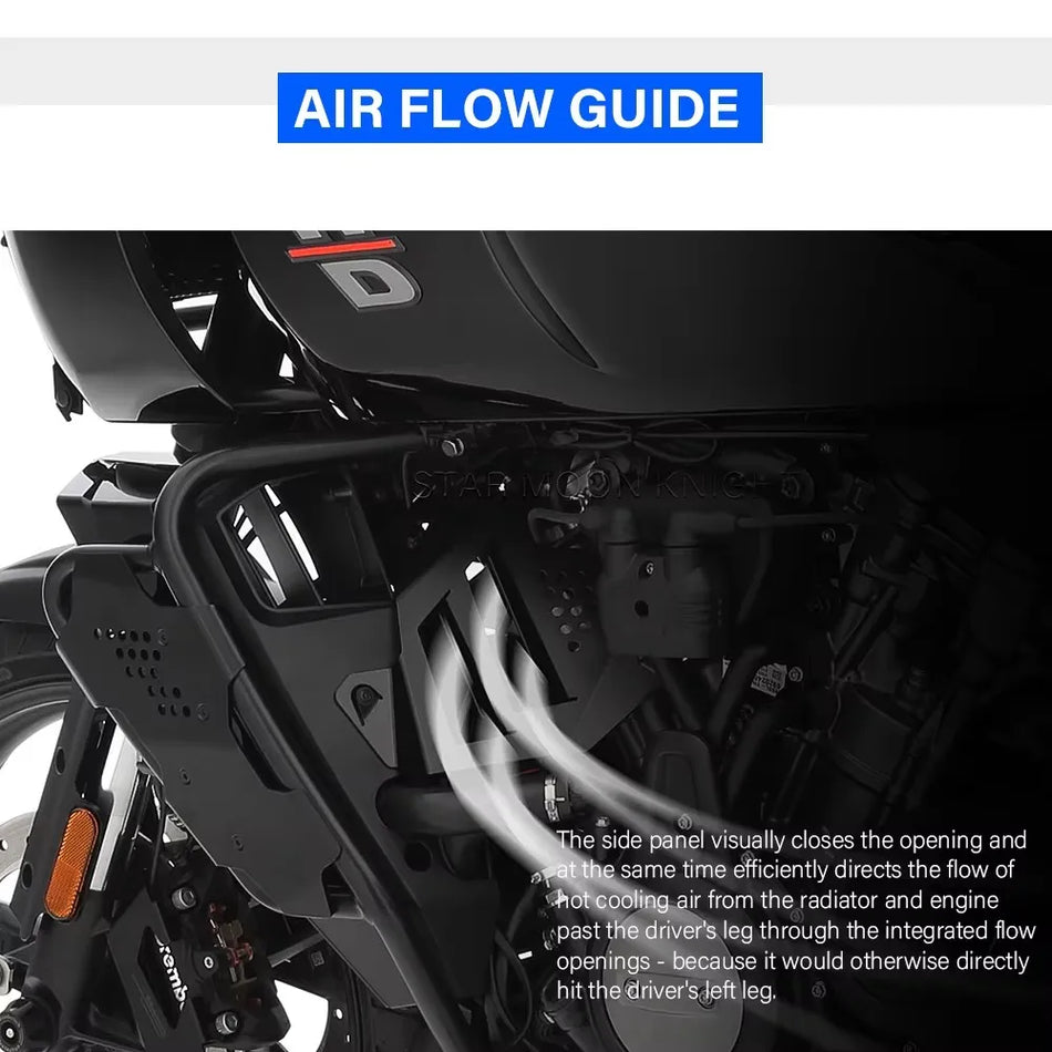 Kryt levého bočního panelu Harley-Davidson Pan America 1250 Special s ochranou infill pro roky 2021 až 2022