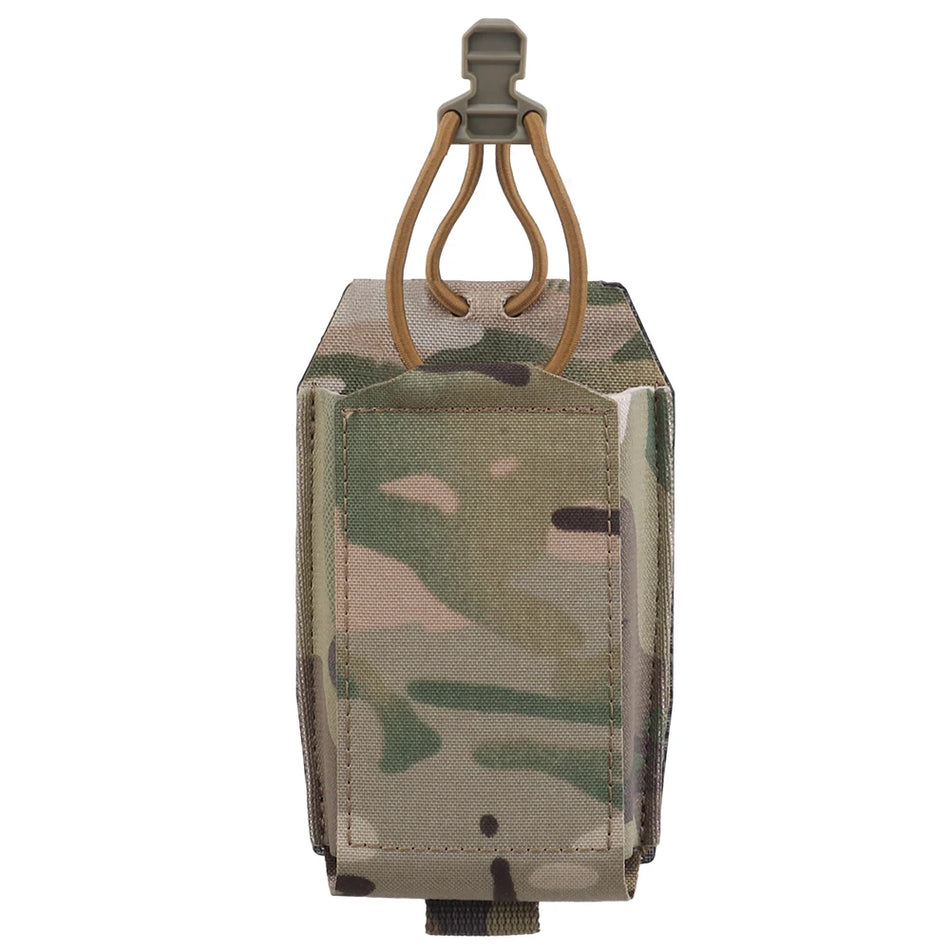 Cintura Leggera in Nylon Tattico con Tasca per Caricatori e Sistema Molle