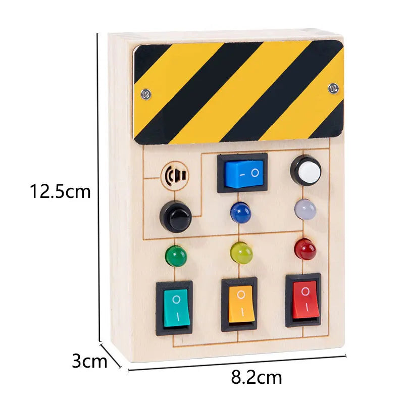 MY10082 Busy Board Led Switch Wheel Educational Toy &ndash; Play