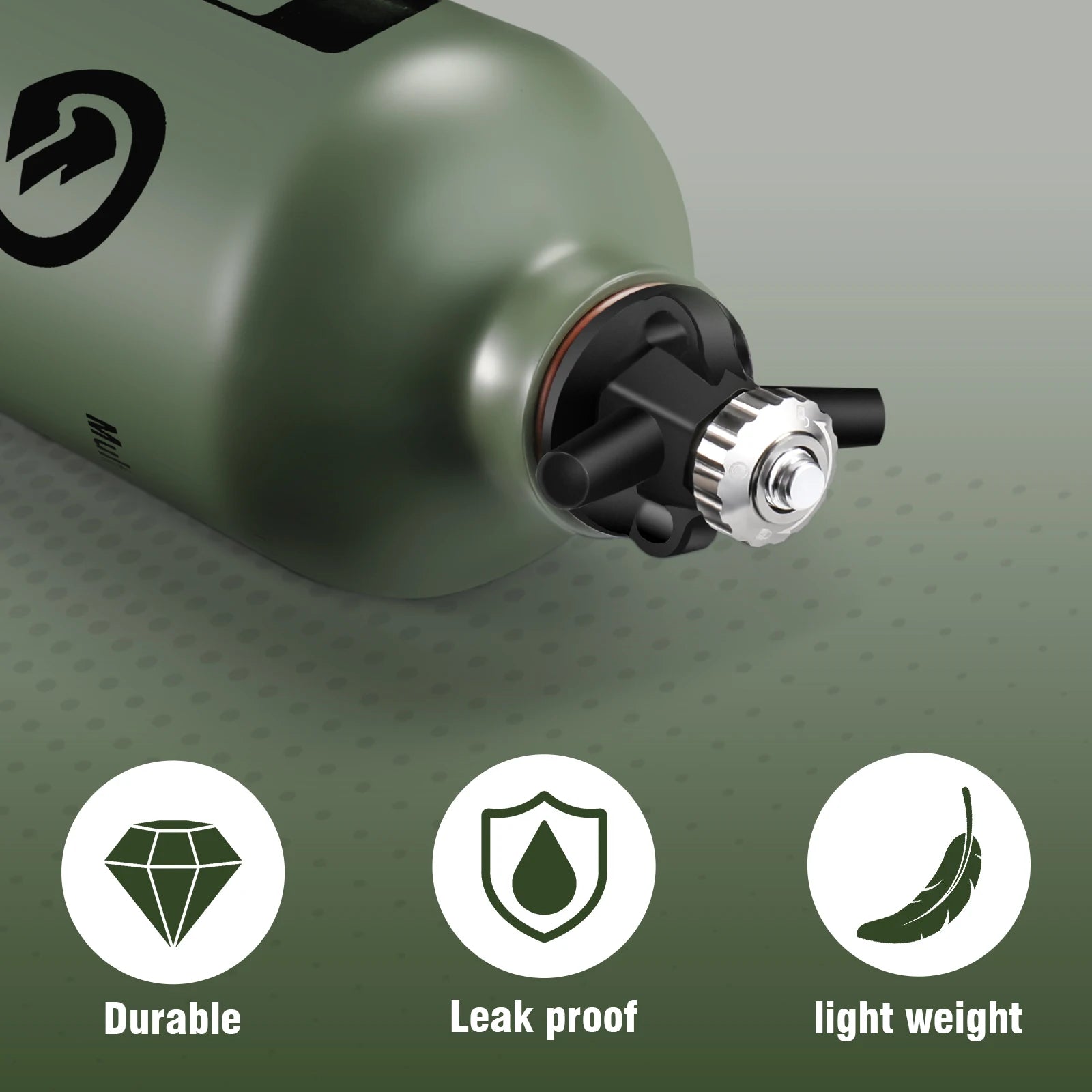 CAMPEAK CAMPFB-01 Liquid Fuel Bottle 0.5L/1L &ndash; Safety Valve