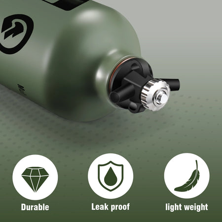 CAMPEAK CAMPFB-01 Liquid Fuel Bottle 0.5L/1L &ndash; Safety Valve