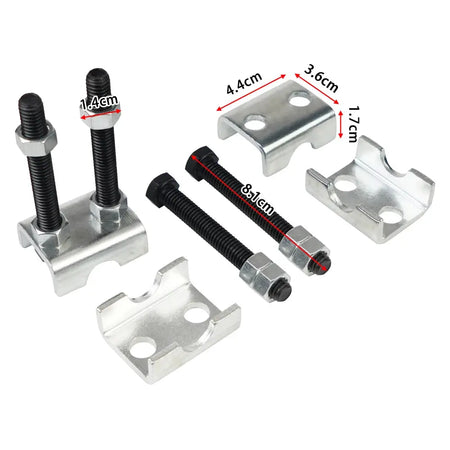 2pcs/4pcs Mini Coil Spring Compressor Strut Shock Absorber 2-Way Adjustable Spring Spacer, Spreads or Compresses Coil Springs by InterCyprus Trading Ltd