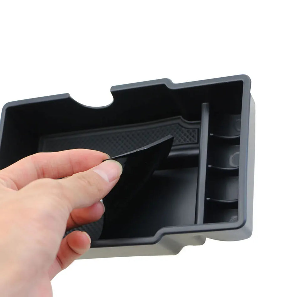Center Armrest Storage Box for Jeep Renegade, Durable ABS Plastic Organizer Fits 2014-2021