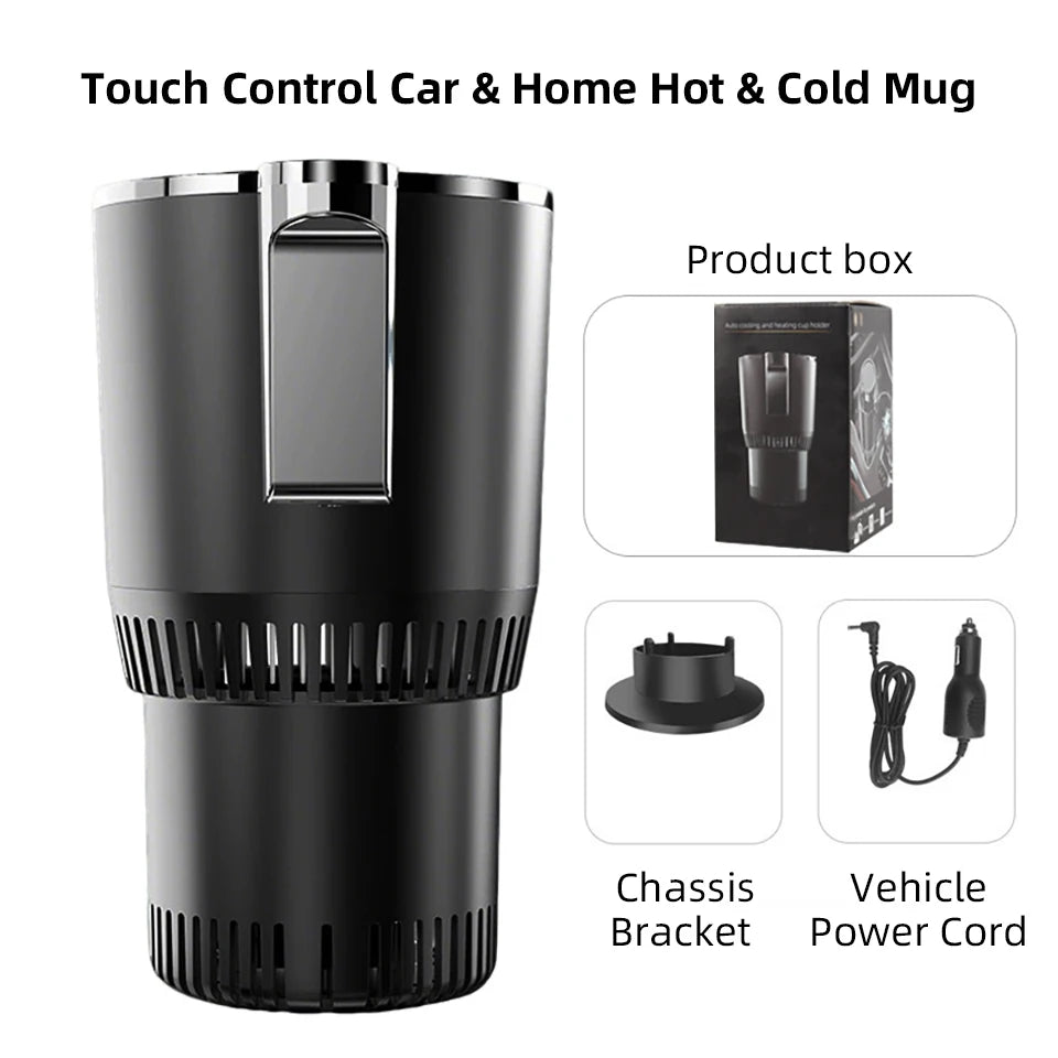 12V Car Heating Cooling Cup &ndash; Digital Display Hot And Cold
