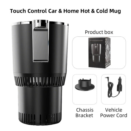 12V Car Heating Cooling Cup &ndash; Digital Display Hot And Cold