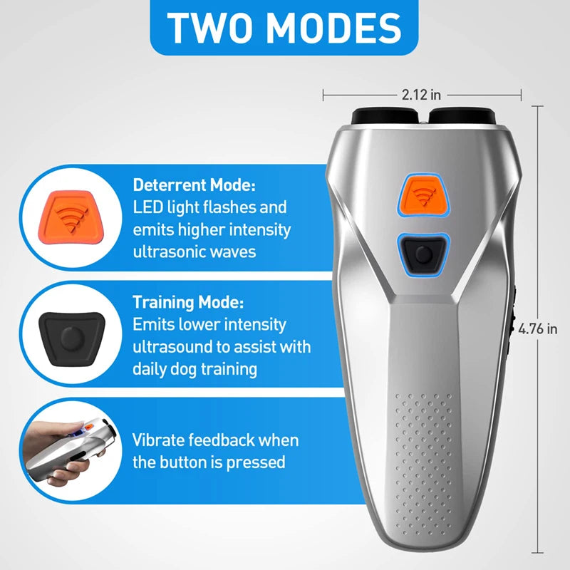 Animal Repellent &ndash; Ultrasound Deterrent With 3 Modes