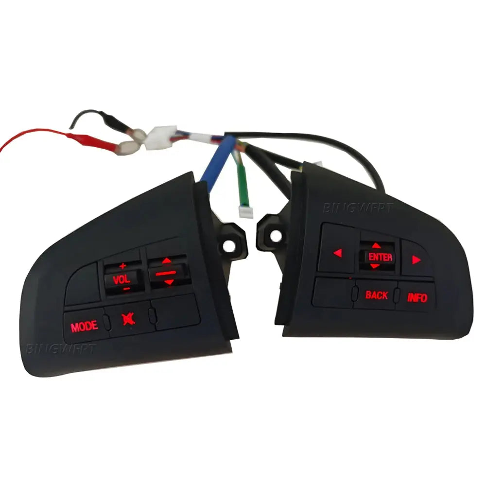 Steering Wheel Switch Volume Audio Control Button With Red Backlight For Mazda 3 BL For Mazda CX5 CX-7 2011-2015 by InterCyprus Trading Ltd