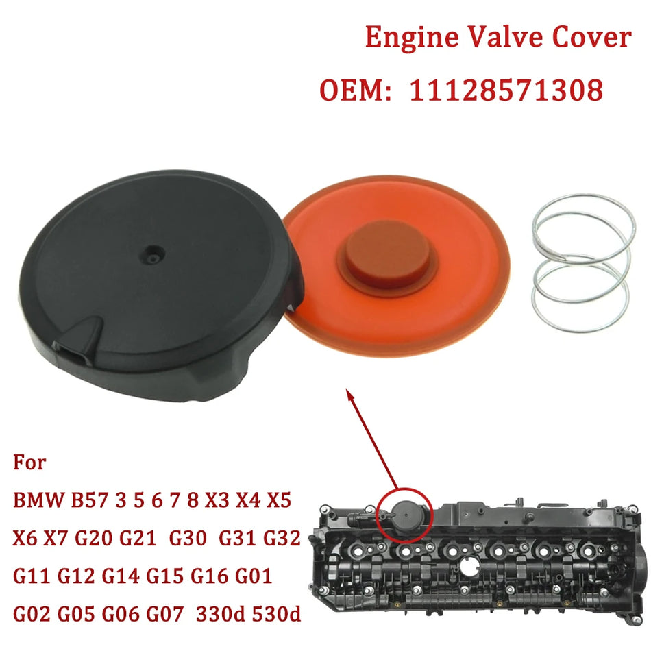 PCV-Ventildeckel-Reparaturset mit Membran für BMW 3 5 6 7 8 Serie