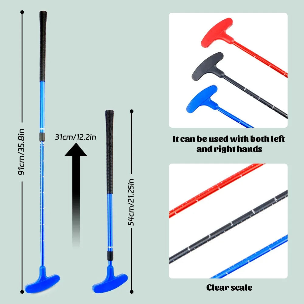Telescopic Golf Putter &ndash; Double-Sided Non-Slip Design