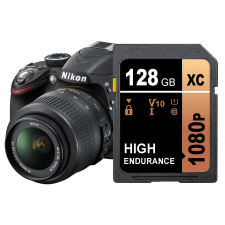 High-Speed Class 10 SD Card for Cameras | 8GB to 512GB | Olevo