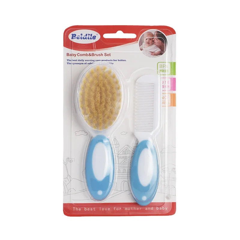 Baby Hair Care Set: Soft Comb and Tinea Cleaning Brush MY13501