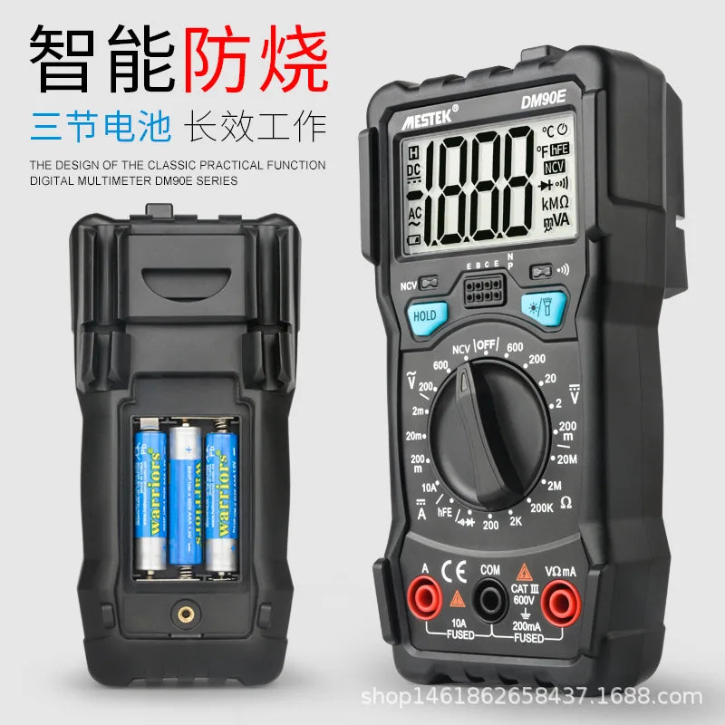 Mestek DM90E &ndash; Auto Range Anti Burn Protection Multimeter