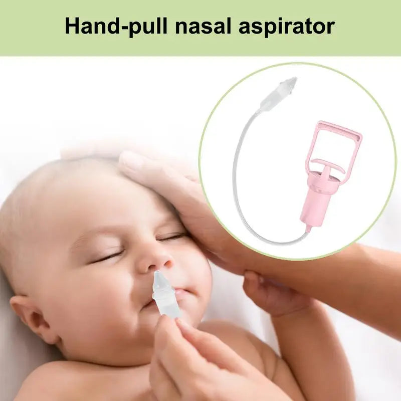 Baby Nasal Aspirator &ndash; Hand Pump Mucus Remover for Congestion Relief