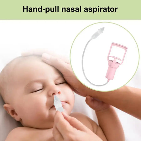Baby Nasal Aspirator &ndash; Hand Pump Mucus Remover for Congestion Relief
