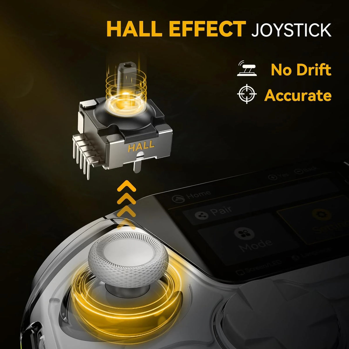 MANBAONE Interactive Controller - Hall Effect Stick