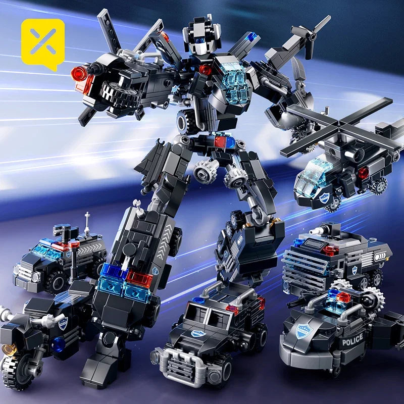 Toylinx 691 Stukken Mecha Transformatie Bouwblokken