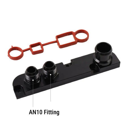 Billet PCV Adapter Kit With Boost Cap for VW Passat Jetta Golf EA113 by InterCyprus Trading Ltd