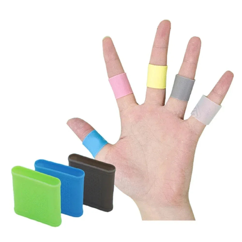 10Pcs Sports Finger Sleeves &ndash; Medical-Certified Silicone Protection