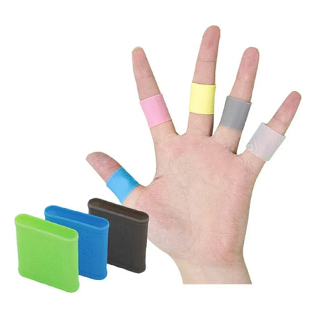 10Pcs Sports Finger Sleeves &ndash; Medical-Certified Silicone Protection
