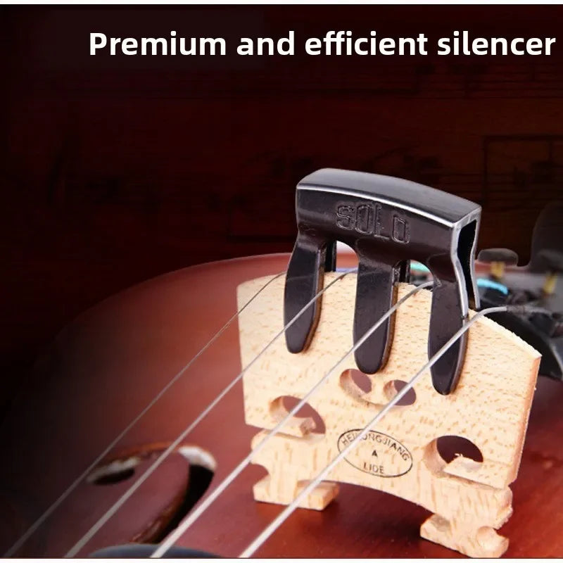 Practice Violin Muffler Metal Mute &ndash; Quiet Practice