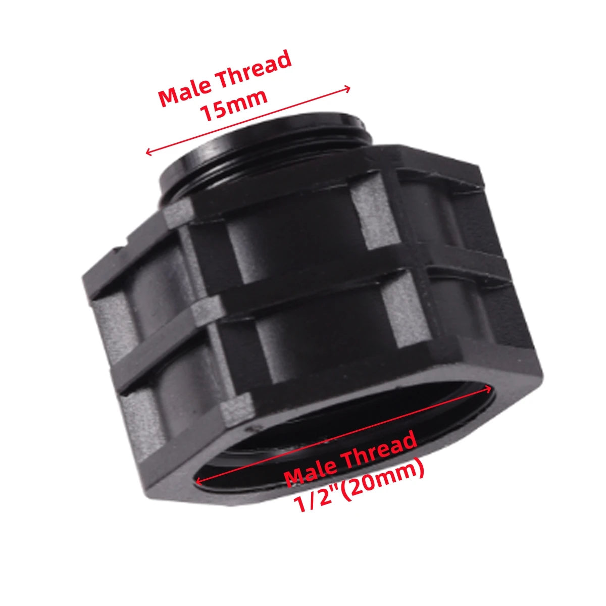 360&deg; Adjustable Popup Watering Sprinkler Nozzle for Efficient Garden Irrigation 15mm-1I2 Connector