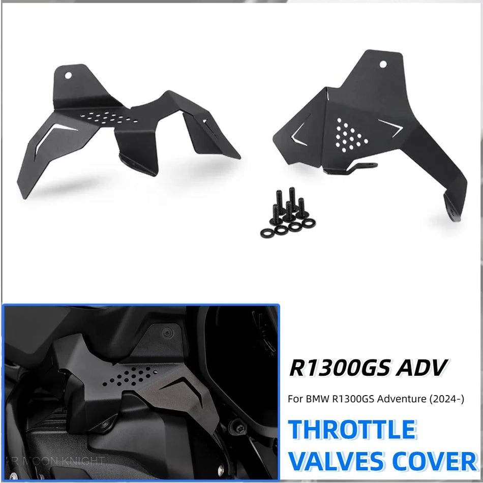 BMW R1300GS Adventure Spjällventilskydd, Aluminiumskydd för spjällkroppsskydd