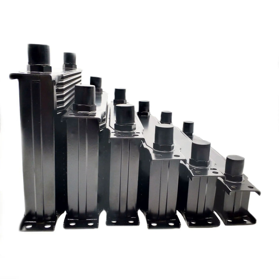 Alumīnija dzinēja eļļas dzesētājs radiators AN10 automašīnām, 7/10/13/16/19/25 rindas