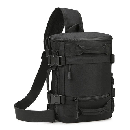 Tactical Climbing Chest Bag &ndash; Large Capacity Outdoor Use Black