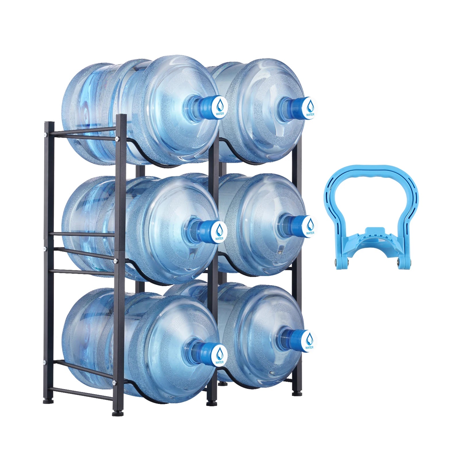 SucceBuy 3/4/5 Tiers Water Jug Holder &ndash; Easy Installation