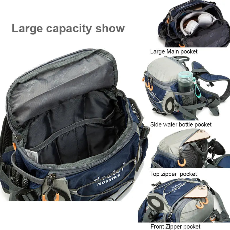 Outdoor Waist Pack &ndash; Detachable Strap and Bottle Holders