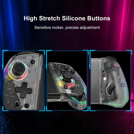 No Deadzone Enhanced Controller &ndash; Adjustable LED Light and Ergonomic Design
