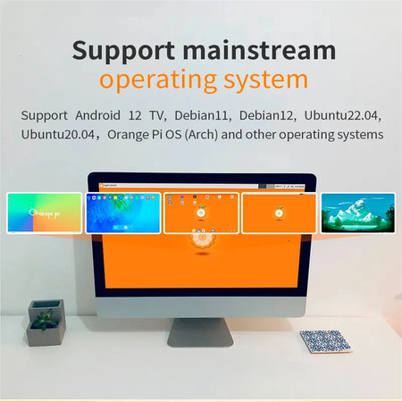 Orange Pi Zero 2 W &ndash; Compact WiFi Bluetooth Mini PC