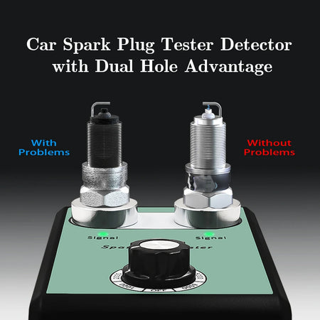 Spark Plug Tester Pen &ndash; Dual Hole Testing for Two Plugs