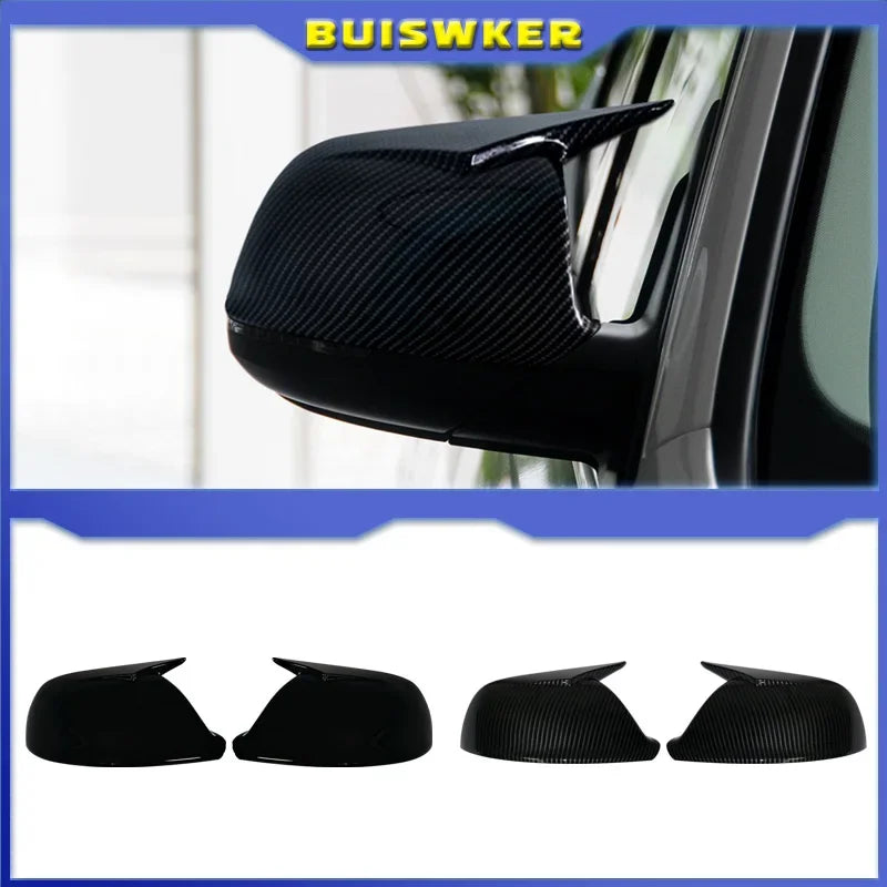 Γυαλιστερό Μαύρο Καθρέφτη Πλευρικό Κάλυμμα Για Audi Q5 Q7 2009 2017